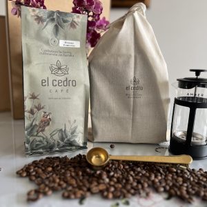 Kit cafetero con bolsa de libra